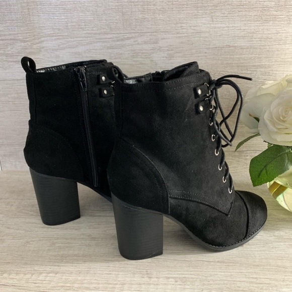 NEW Jane Booties- in Black Suede - Picture 4 of 7